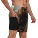 thumbnail image 2 of Balery Grassland Sunflower Cow Bañador para hombre, shorts de playa de secado rápido con entrepierna y forro de compresión-Medium, 2 of 6