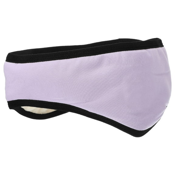 Minkissy Travel Eye Mask with Thick Nose Foam and Adjustable Sleeping Earmuffs for Warmth and Comfort