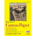 thumbnail image 2 of Strathmore 300 Series Canvas Paper Pad, Glue Binding, 10 Sheet, 9x12 inch, 3 Pack, 2 of 2