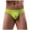 c01Green, variant on Arnsht Men's Ice Silk Ultra-Thin Bikini Swim Briefs Underwear Swimwear Soft Comfort Breathable Thong Underwear Green XXL