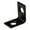 Black, variant on 115BC 3/4" x 1/2" Corner Brace - Zinc