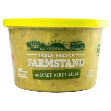 Tabla Fresca Farmstand Avocado Verde Salsa, 14oz, Refrigerated
