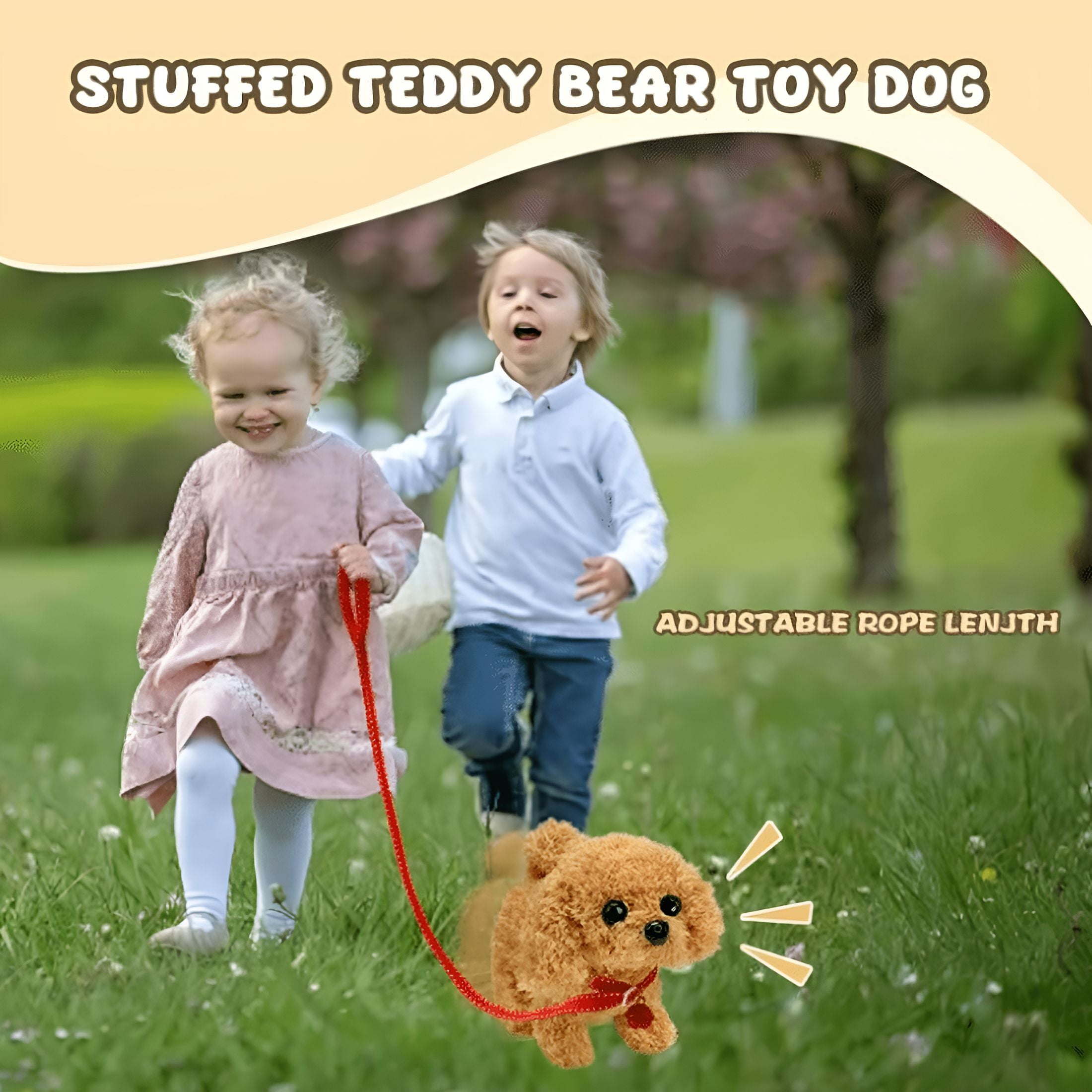 BESTSKY Robot Dog, Toy Dog That Walks and Barks, Puppy Robot Puppy That Acts Like A Real Puppy