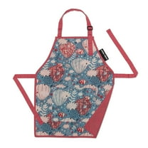 Urban Infant Little Helper Kids Apron - Children's Cooking Art Gardening - Toddler Boys and Girls - Balloons