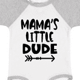 thumbnail image 4 of Inktastic Mama's Little Dude with Arrow Boys Baby Bodysuit, 4 of 5