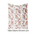 thumbnail image 3 of Fall Throw Blanket Watercolor Pumpkin Maple Leaf Extra Thick & Soft Flannel for Sofa Bed Farmhouse Thanksgiving Halloween Fall Decorations by MPOISVA, 3 of 7