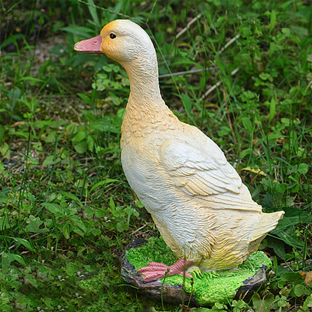 resin ducks for the garden