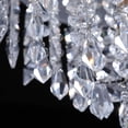 thumbnail image 4 of 3 Light Modern Style Crystal Chandelier Ceiling Fixtures Pendant Lamp UL Listed, 4 of 11