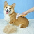 thumbnail image 1 of Pet Grooming Brush for Dogs and Cats Detangling Comb ABS Material Deshedding Tool Indoor Outdoor Use, 1 of 5