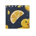 thumbnail image 5 of Duck Lemon 54×55 Inch Black Out Curtains 2 Packs Aesthetic for Bedroom Living Room Sliding Glass Doors Kitchen Windows, 5 of 5