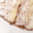 thumbnail image 5 of QASIEATN 160*50cm Women Flower Print Long Soft Wrap Scarf Simulation Silk Shawl Scarves Daily Wear Casual Accessories Scarf for Women, 5 of 5