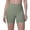 Army Green, variant on Ice Feel Breathable Friendly Tight High Waist Yoga Shorts for Running Workout Fitness Compression Wicking Seamless Lightweight Summer Stretch Women Running Short Women Yoga Shorts with