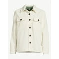 thumbnail image 5 of Free Assembly Women's Wool Blend Shirt Jacket, 5 of 6