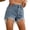 Sky Blue, variant on Qgtaibl Womens High Waisted Ripped Denim Shorts Fashion Frayed Tassel Hem Distressed Jean Shorts Summer Casual Jorts with Pockets Sky Blue XXXL