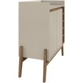 thumbnail image 4 of Manhattan Comfort Essence Vin Rack Serveur en Blanc Cassé, 4 of 12