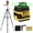 Yellow 3x360° with tripod(59.8inch), variant on IKOVWUK 360° Green Self-Leveling Cross Line Laser Level with Tripod – Horizontal & Vertical Beam for Picture Hanging, Construction, Floor & Wall Tile