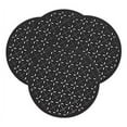 thumbnail image 5 of Fennco Styles Provato Collection Contemporary Floral Cutwork Felt 15" Round Table Mats, Set of 4, 5 of 13