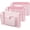 Pink, variant on Wall File Organizer,Hanging Wall Mounted File Folder Binder Holder Mail Organizer for Office,Home and School Supplies