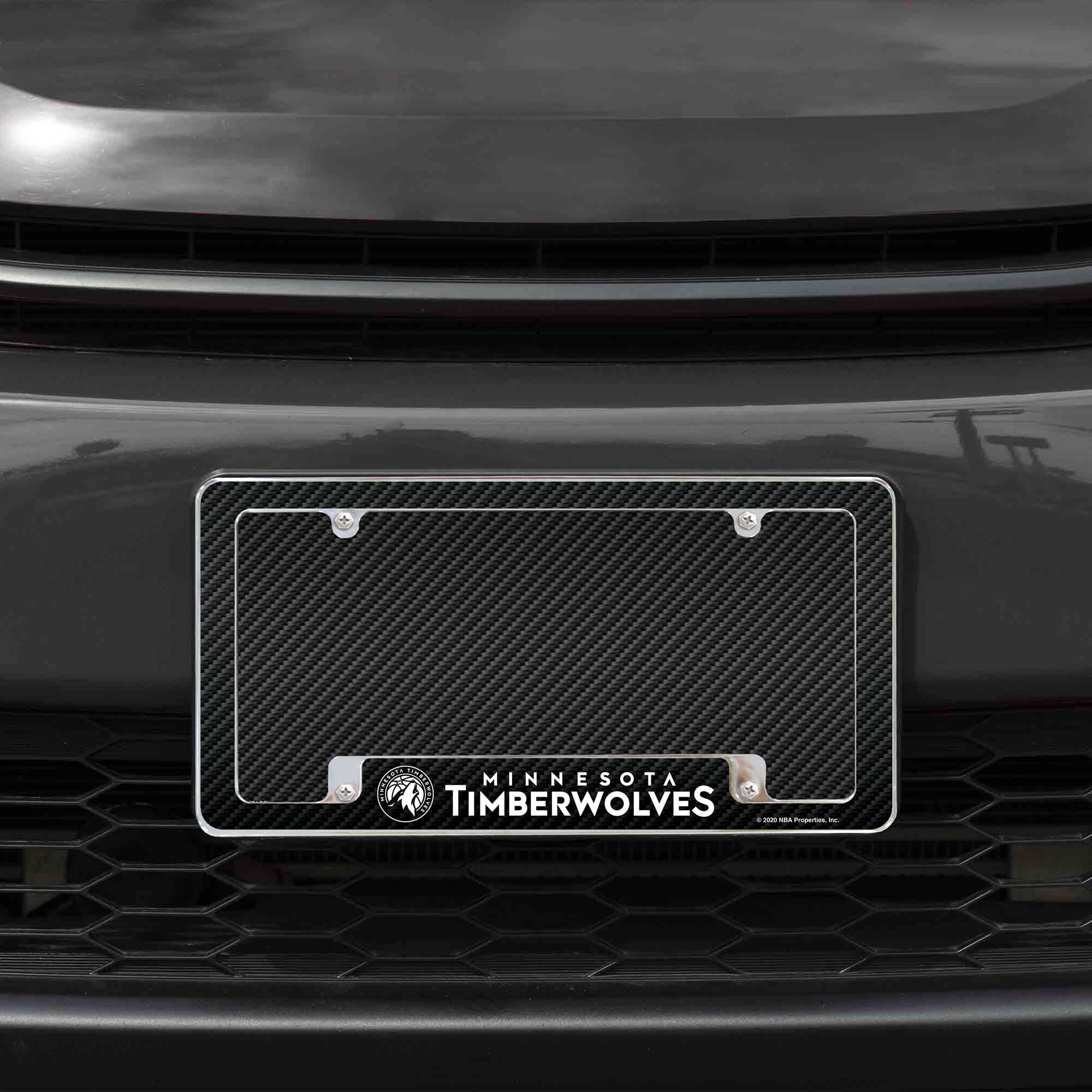 TIMBERWOLVES CARBON FIBER DESIGN ALL OVER CHROME FRAME