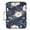 Blue Cloud White Flower, variant on Haosy Accordion File Organizer Zipper Binder 500 Sheet 6-Tab Expanding File Folder Multi-Pocket 1.2 Inch 3 Ring Noodle Sushi Prawns