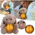 thumbnail image 1 of Breathing Musical Soothing Doll Sleep Toys Anxiety Relief Plush Rabbit Toys, 1 of 4