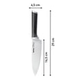thumbnail image 3 of Cuchillo de 16 cm con Estuche Afilador T-fal EverSharp Acero Inoxidable K2569004, 3 of 5