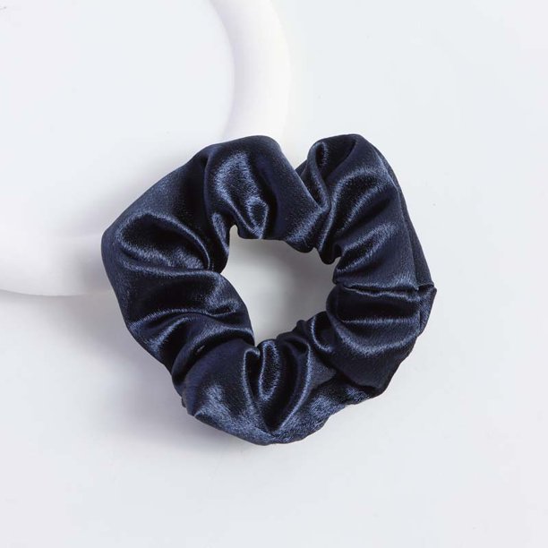 Anillo de pelo de rosa de satén para el intestino grueso, accesorios para el cabello de cuerda para el cabello de rosa dulce de súper hada de primavera y verano para mujeres coreanas