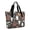 Halloween Ghosts Bats-1, variant on Tote Bag for Women - Halloween Ghosts and Witchy Elements Shoulder Bag - Large Utility Work Duffle Bag with Zipper Handbag for Travel, Work, Sprots