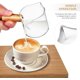 thumbnail image 3 of Jarra Medidora De Vidrio Para Espresso Y Latte Con Mango 2 Piezas 75Ml Vaso Medidor Para Café Con Leche Y Jarabe Para Arte Latte, 3 of 4