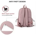 thumbnail image 6 of School Backpack Womens, Causal School Bags 14 Inch Laptop Backpack for Teenage Girls Lightweight Rucksack Water Resistant Bookbag College Boys Men Work Daypack Purple, 6 of 6