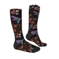thumbnail image 4 of Lsque Humming Bird Printed Crew Socks Men's Women's LightWeight Thin Casual Calf Socks ,Knee High Socks,Cotton Socks, 4 of 9