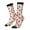 2 Black-1, variant on Turkey And Thanksgiving2 Print Adult Socks for Men & Women,Calf Socks, Ankle Socks,Boots Socks,Breathable Casual Sock,Unisex Crew Socks