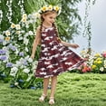 thumbnail image 2 of 4-5 Years Kid Camouflage Cotton Girls Dresses Summer Girl Clothes, 2 of 7