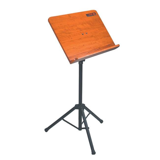 Heavy Duty Orchestral Music Stand with Fully Adjustable Boom Mic Arm 