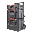 thumbnail image 2 of Caja de herramientas CRAFTSMAN TRADESTACK con ruedas, impermeable, 22,5 cm, 2 of 8