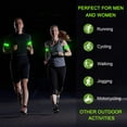 thumbnail image 5 of OUSITAI LED Reflective Straps Armband USB Rechargeable Wristband LED Safety Light Running Gear Reflective Straps Tape Bracelets for Running, Cycling, Walking(White), 5 of 5