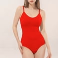 thumbnail image 3 of Shapewear, Bodysuit for Women, Tummy Control Bodysuit with Adjustable Straps, Seamless Snatched Body Shaper Thong Backless Cami Fitted Top Summer Clothes for Gym, 3 of 6