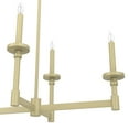 thumbnail image 5 of Hunter - Briargrove 7-light Modern Brass, Extra Large Chandelier, Dimmable, Formal Style, Linear Shaped, for Bedrooms, Dining, Living Rooms - 19055, 5 of 10