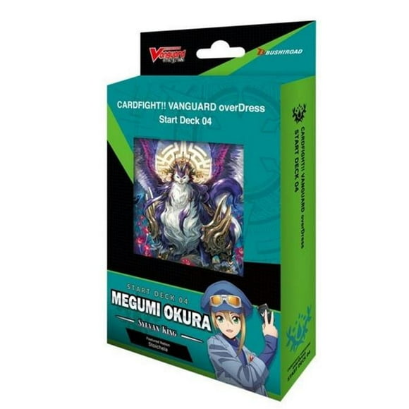 Bushiroad BSRVGEDSD04 Cardfight Vanguard Megumi Okura - Sylvan King Start Deck Card Game