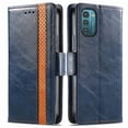 thumbnail image 3 of Case for Nokia G21 Cover Leather Wallet Folio Case Book Design Flip Magnetic Closure - Blue, 3 of 5