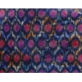 thumbnail image 4 of oneOone Georgette Viscose Fabric Chevron Ikat Print Fabric BTY 42 Inch Wide, 4 of 4