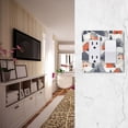 thumbnail image 5 of Yayeee Rocker Switch Wall Plate 1-Gang 4.6"x2.9" Home Decorative Outlet Cover, Blue Snow Houses, 5 of 6