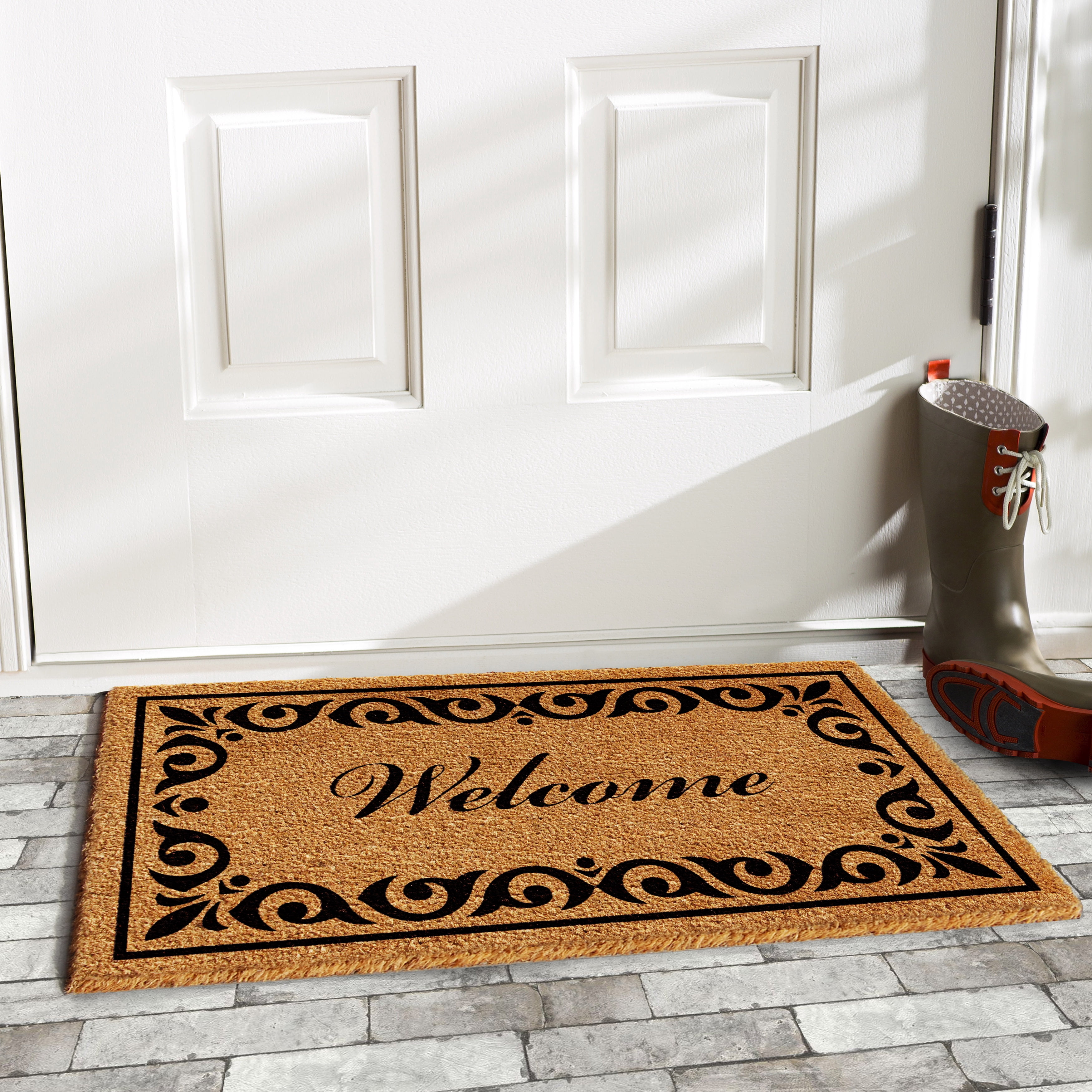 Home and More 102242436 Breaux Welcome Doormat 24" X 36" Doormat