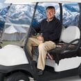 thumbnail image 3 of Aplkyhs Golf Cart Seat Cover American Flag Wolf Lightweight Golf Blanket for EZGO TXT RXV Protect Your Golf Car Seat Keeps Seat Warm and Comfortable Easy to Install, 3 of 7
