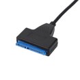 thumbnail image 2 of Cable Adaptador De Disco Duro Cable convertidor USB 3.0 a SATA de 22 pines para HDD SSD de 2,5 pulgadas (enchufe del Reino Unido) Sywqhk Para estrenar, 2 of 9