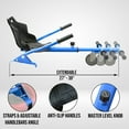 thumbnail image 3 of Cynetus Adjustable HoverCart HoverKart Go Cart Hover Cart Seat Hoverboard Seat Attachment for Electric Hoverboard self-stabilizing Scooter, 3 of 7