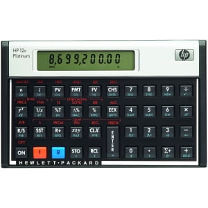 clear button on hp 12c financial calculator