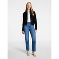 thumbnail image 3 of Time and Tru Women's Button Front Textured Cardigan, Sizes XS-XXXL, 3 of 5