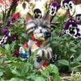 thumbnail image 1 of Cat Eating Gnomes Ornament, Cat Eating Gnomes Statue Weather Resistant  for Garden, 1 of 7