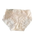 thumbnail image 2 of Pisexur sous-Vêtements Femmes Tissu Antibactérien, sous-Vêtements Femmes, Mode Femmes Taille Haute sous-Vêtements Solides Pantalons Absorbants sous-Vêtements Blanc,G, 2 of 3